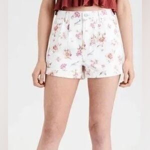 🌺AMERICAN EAGLE- High Waisted Floral Shorts, Size:2